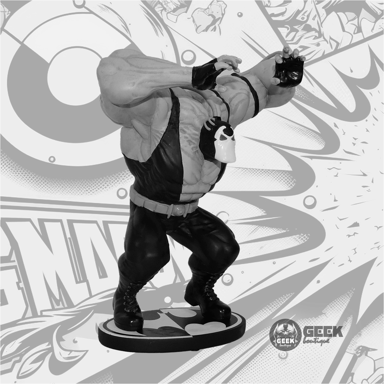 DC™ Collectibles Batman Black and White: Bane Statue by Kelley Jones - Image 3